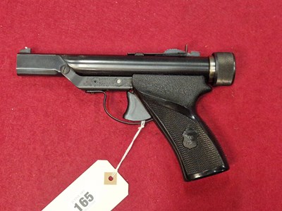 Lot 165 - Airgun.- A rare Hy-Score sporter air pistol....