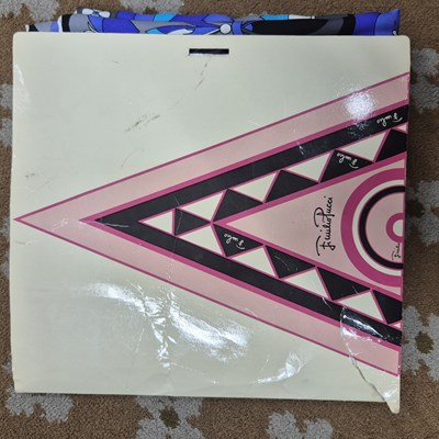 Lot 166 - A vintage Emilio Pucci silk scarf with...