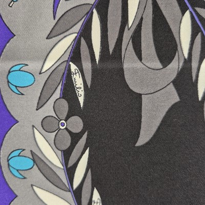 Lot 166 - A vintage Emilio Pucci silk scarf with...
