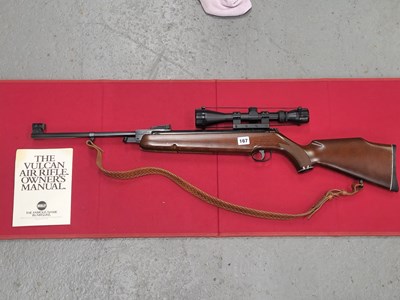 Lot 167 - Air rifle- (No uk certificate required) Webley...