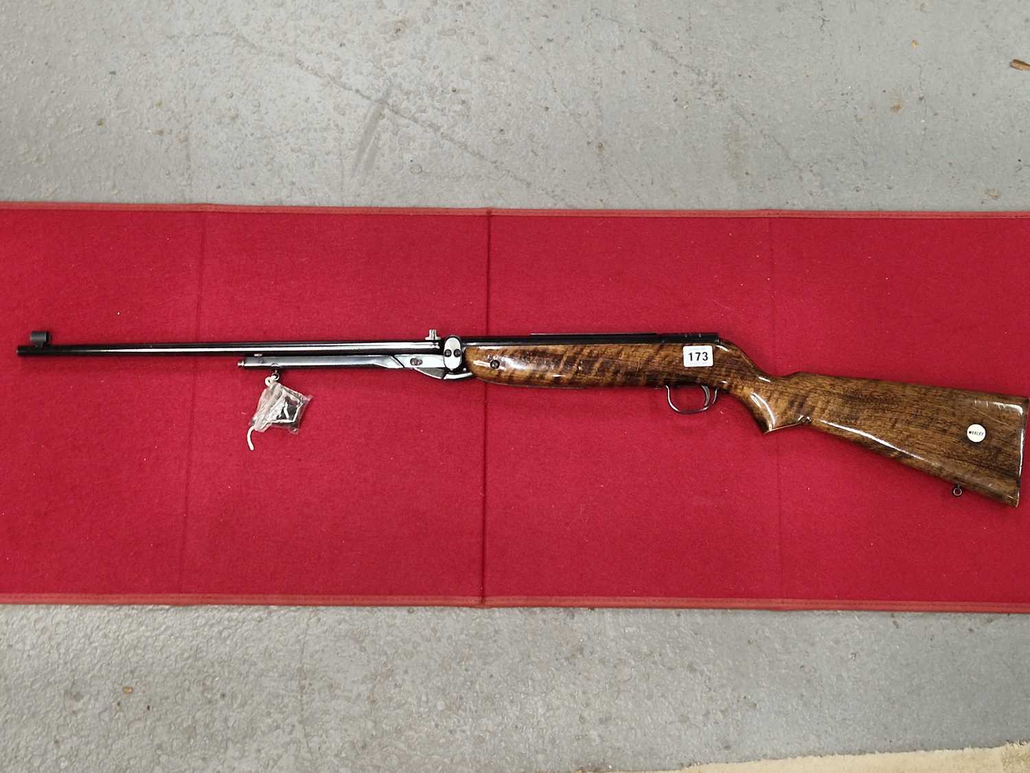 Lot 173 - Air rifle. Webley Mark 3 .22 calibre...
