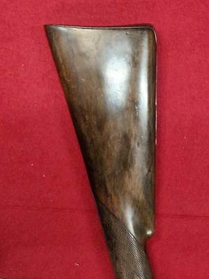 Lot 190 - Antique arms.- Bayley- London, a single barrel...