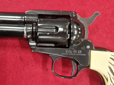 Lot 185 - Airgun.- A Crossman Pellgun "single action 6"...