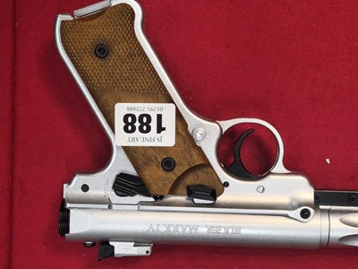 Lot 188 - Airgun.- Ruger Mk. IV air pistol .177 calibre.