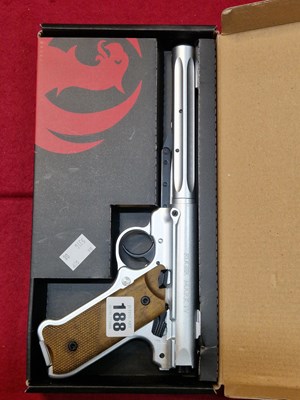 Lot 188 - Airgun.- Ruger Mk. IV air pistol .177 calibre.