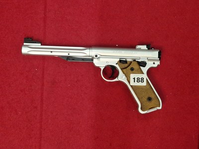 Lot 188 - Airgun.- Ruger Mk. IV air pistol .177 calibre.