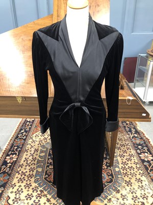 Lot 144 - Clothing - Reiss blue beaded dress UK size 10,...