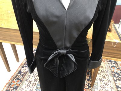 Lot 144 - Clothing - Reiss blue beaded dress UK size 10,...