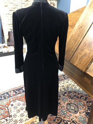 Lot 144 - Clothing - Reiss blue beaded dress UK size 10,...