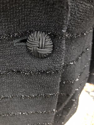 Lot 149 - Clothing - A Jaeger strapless silk black...