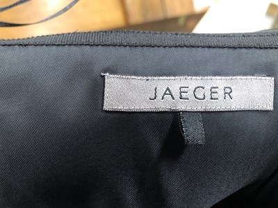 Lot 149 - Clothing - A Jaeger strapless silk black...