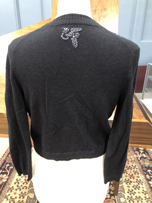 Lot 131 - Clothing - All Night Debut black beaded...