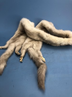 Lot 136 - A collection of fur hats, stoles, scarves, etc.