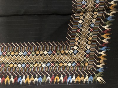 Lot 137 - Scarves- to include vintage Hermes signed J.A...
