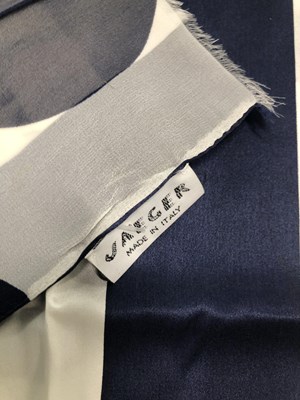 Lot 137 - Scarves- to include vintage Hermes signed J.A...