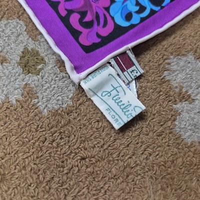 Lot 140 - A vintage Emilio Pucci silk scarf with...