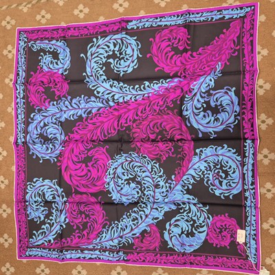 Lot 140 - A vintage Emilio Pucci silk scarf with...