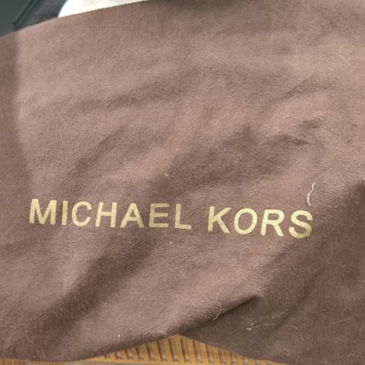 Lot 136 - Michael Kors- a black leather Hamilton large...