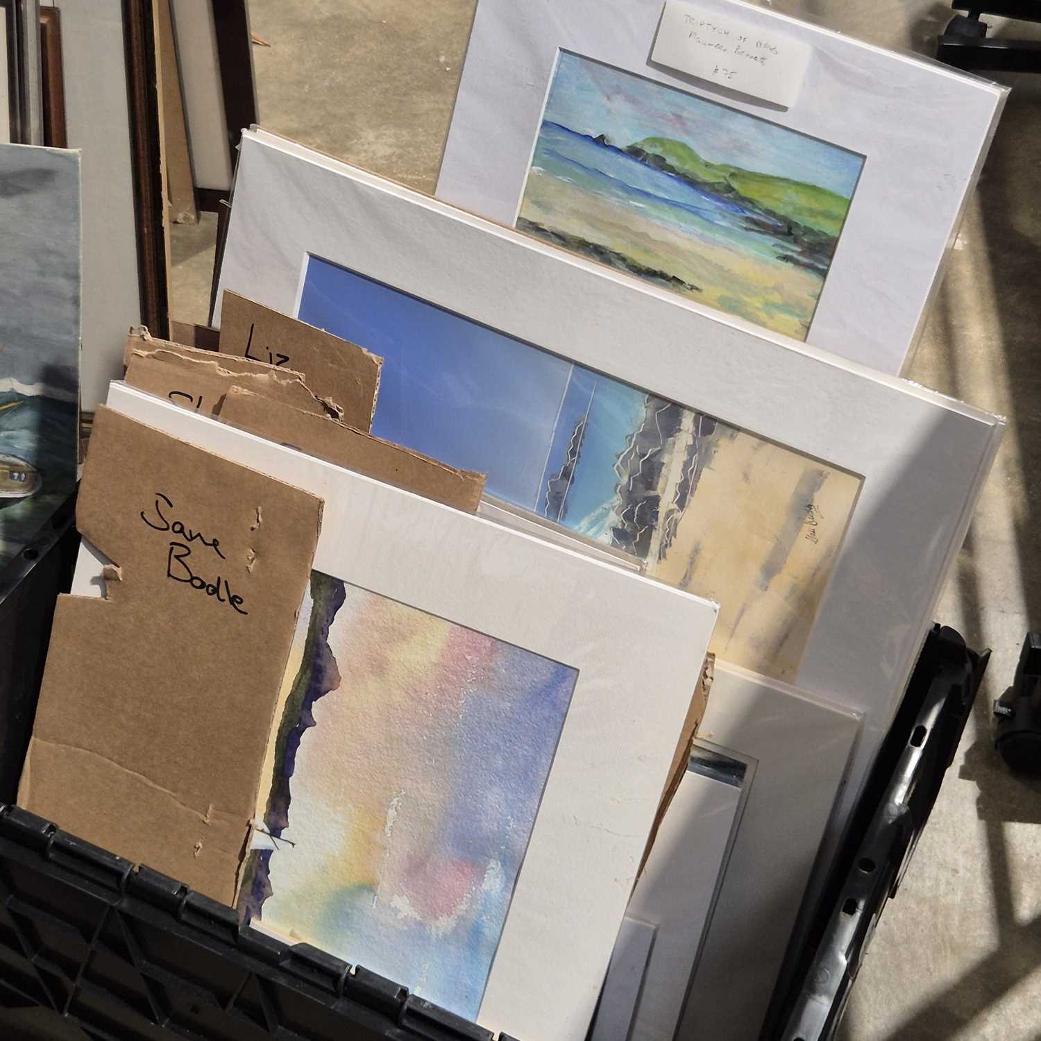Lot 1542 - A large collection of as-new paintings by...
