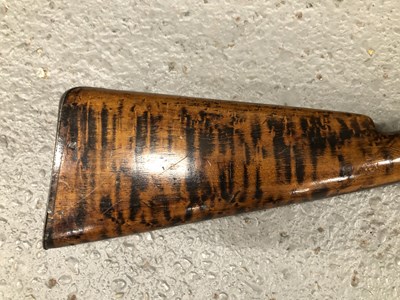 Lot 191 - A 19th-century double-barreled percussion...