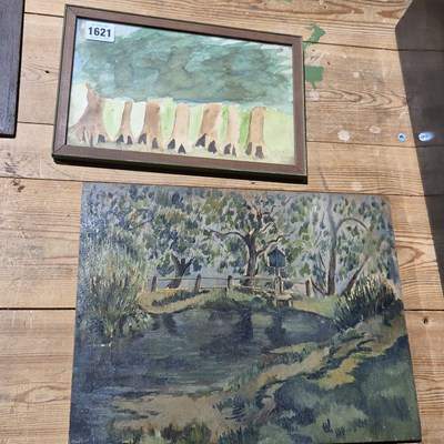 Lot 1621 - Pamela Spencer. (1924-2012) Three portrait...