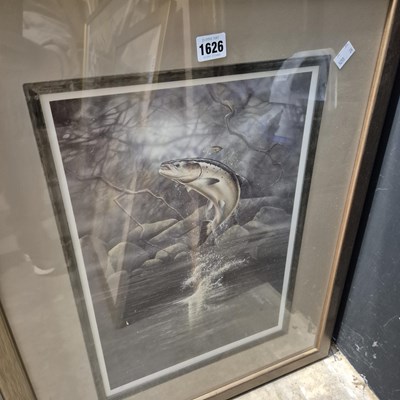 Lot 1626 - A 19th Century engraving and three later...