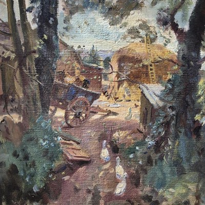 Lot 1634 - An early mid-20th Century impressionist oil on...