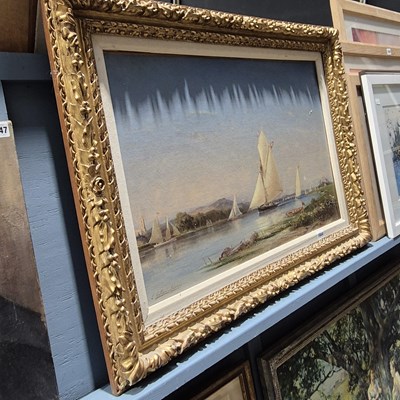 Lot 1644 - Emmanuel Gallard-Lepinay (1842-1885) sail...