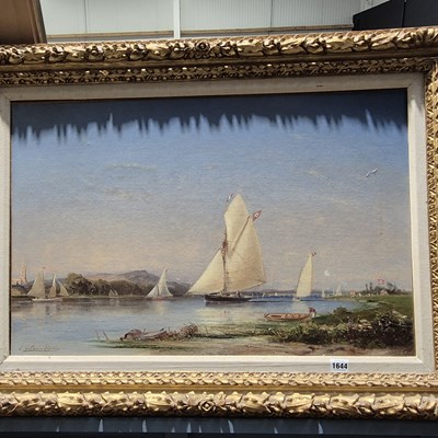 Lot 1644 - Emmanuel Gallard-Lepinay (1842-1885) sail...