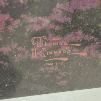 Lot 1674 - A large print after Thomas Kinkade.
