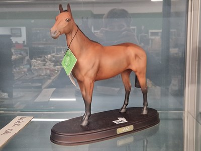 Lot 595 - A John Beswick figure of Arkle