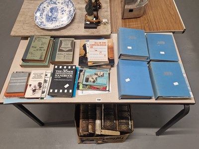 Lot 740 - 1950s Leica publications, together with other...