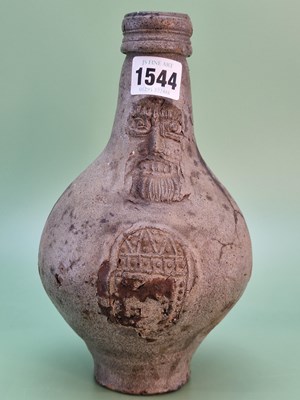 Lot 1544 - A German bellarmine with an armorial seal...