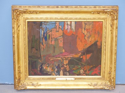 Lot 1601 - Sir Frank Brangwyn ARR (1867-1956), a street...