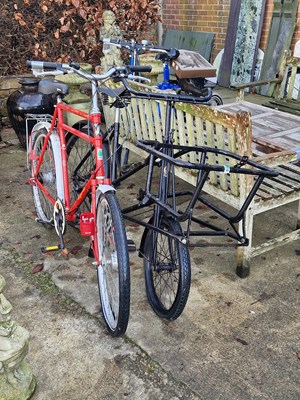 Lot 1275 - A vintage butcher's bicycle and a Pashley...