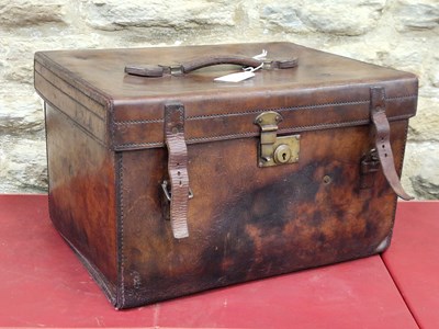 Lot 1271 - An early 20th century Nicolas Hosking leather...
