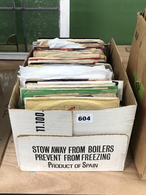 Lot 604 - Pop/Rock - Approx 110 x 7" Single Records;...