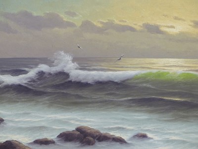 Lot 1309 - Herman Josef Wijngaard (1922-2912), ARR, gulls...
