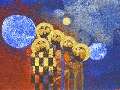 Lot 1318 - Brian Ferran (b 1940), ARR. 'Five KIngs',...