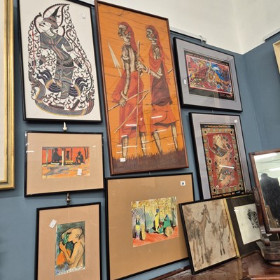 Lot 26 - A group of various Jonathan Kingdon drawings...