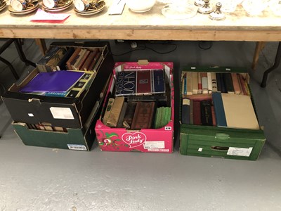 Lot 678 - Books: art text books, novels and some guides