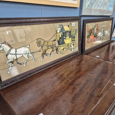 Lot 58 - Two Cecil Aldin coaching prints
