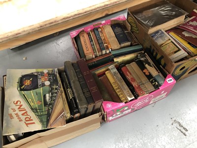 Lot 750 - Railway books, novels, text books together...