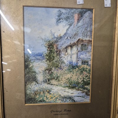 Lot 151 - Theresa Stannard, Gramps' Home, watercolour,...