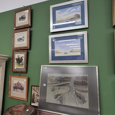 Lot 211 - Lander (dated 1974) possibly Reginald Lander,...