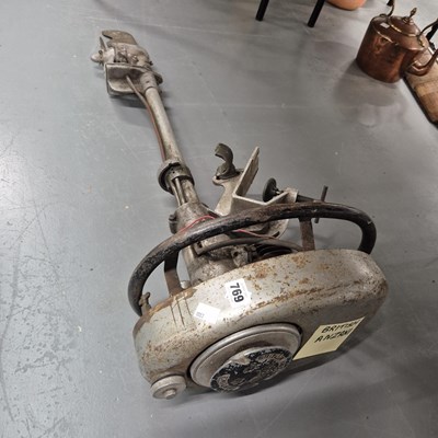 Lot 769 - A vintage British Anzani outboard motor