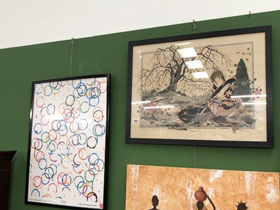 Lot 264 - Graham Illingworth, ' Floating seed borne on...