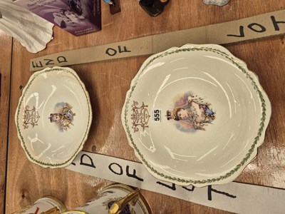 Lot 555 - A pair of shallow Bishop and Stonier bowls...