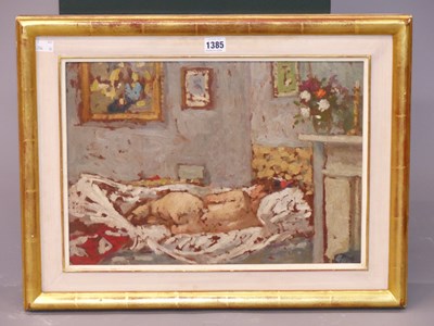 Lot 1385 - Attributed to Bernard Dunstan (1920-2017) ARR.,...
