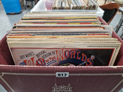 Lot 917 - Approx 65 LP Records - Various Genres; Rock,...